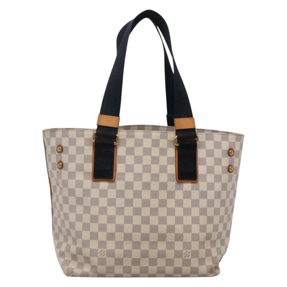 LOUIS VUITTON Damier Azur Plan Soleil Cabas PM Tote Bag - Picture 3 of 16